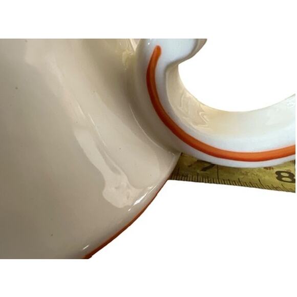 VTG Czech Pottery DITMAR URBACH Hand Painted Pitcher Vase Floral Cottage Decor - Picture 6 of 11